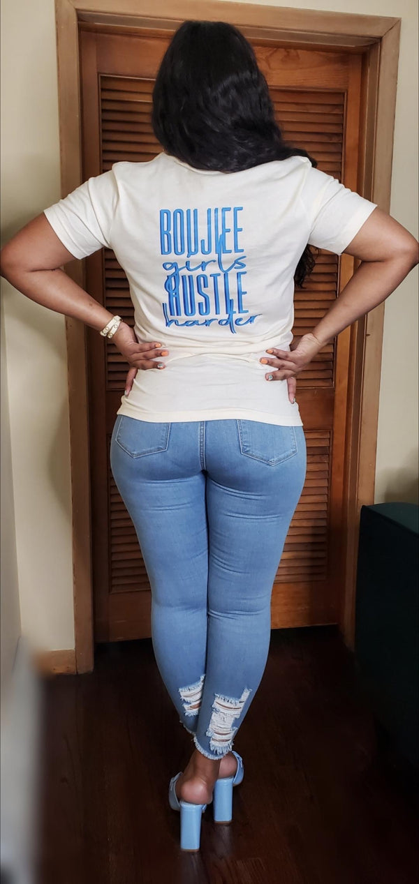 Boujiee Girls Hustle Tee